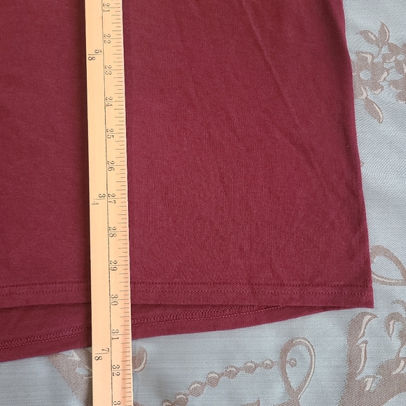 Delta Pro Weight Las Vegas Nevada Embroidered Tee Shirt Burgundy Size 2XL - Picture 8 of 8